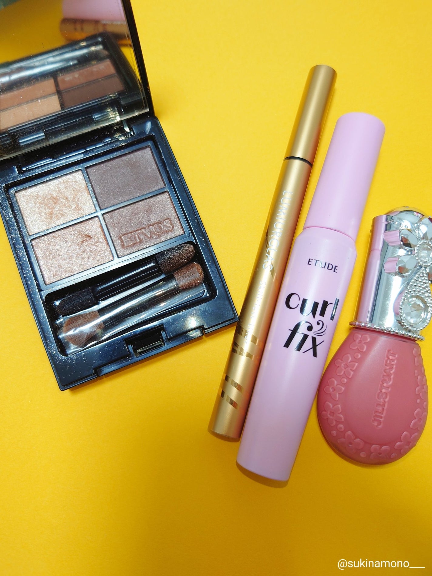 ミネラルクラッシィシャドー/エトヴォス/アイシャドウパレットを使ったクチコミ(5枚目)