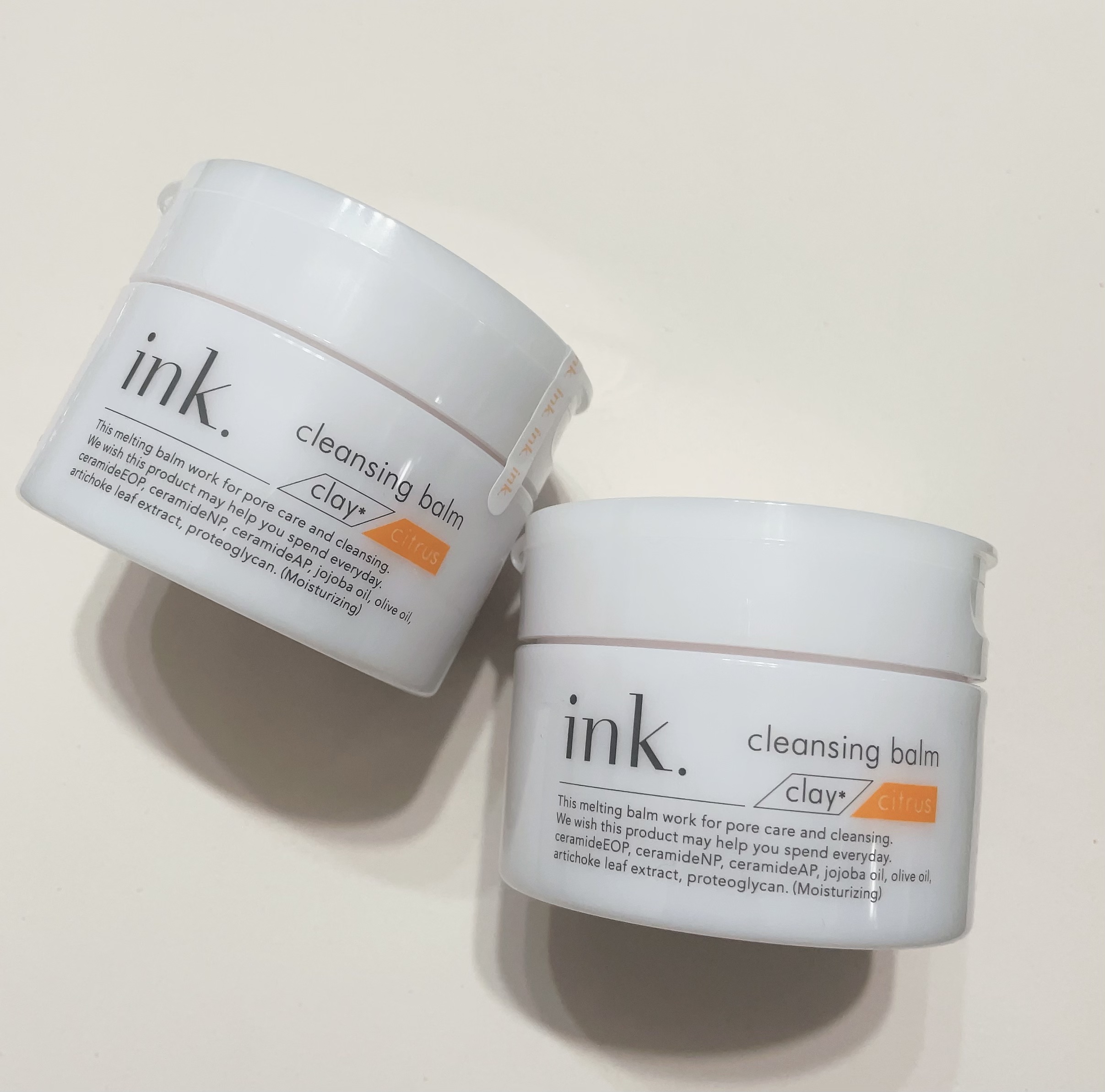 ink. クレンジングバーム クレイのクチコミ「ink.▸▸クレンジングバーム
シトラス

クレイのタイプの方のシトラスです

私はスペシャル.....」（1枚目）