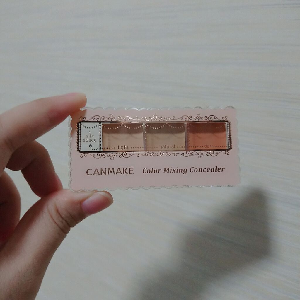カラーミキシングコンシーラー/キャンメイク/パレットコンシーラーを使ったクチコミ（1枚目）