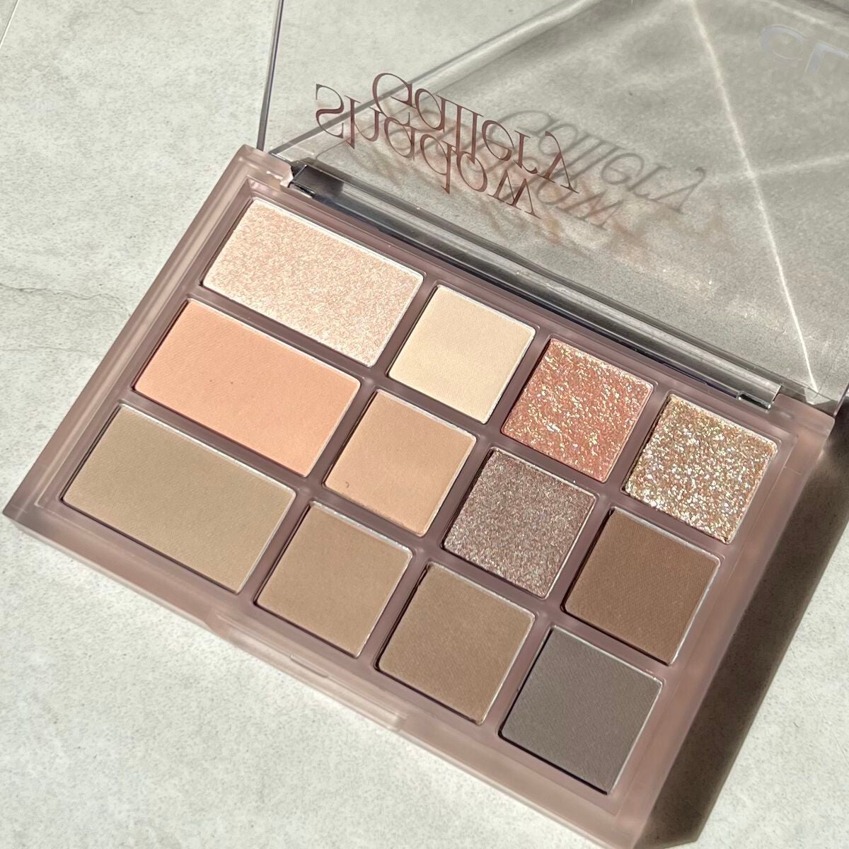 シェード アンド シャドウ パレット/CLIO/アイシャドウパレットを使ったクチコミ(2枚目)