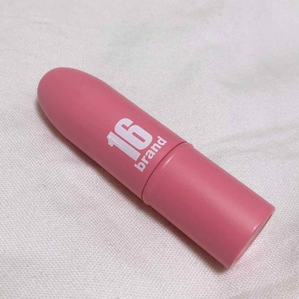 16BRAND FRUIT‐CHU EDITIONのクチコミ「ふんわりモテ発色!お気に入りリップ😍
じゅんわり可愛い
୨୧┈┈┈┈┈┈┈┈┈┈┈┈୨୧
.....」(2枚目)