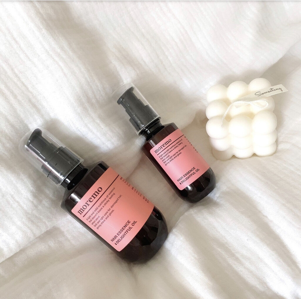 ヘアエッセンスディライトフルオイル 70ml / Hair Essence Delightful Oil 70ml/moremo/ヘアオイルを使ったクチコミ（3枚目）