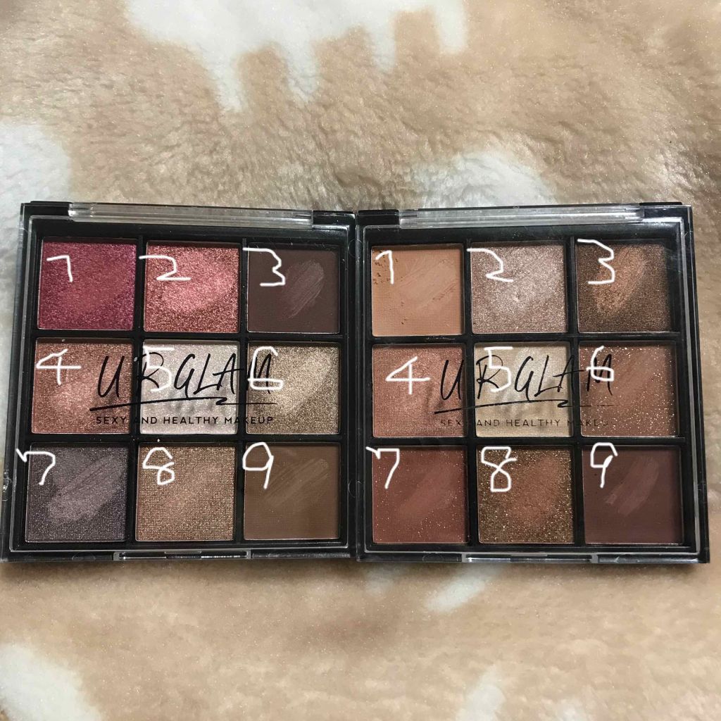 UR GLAM　BLOOMING EYE COLOR PALETTE/U R GLAM/アイシャドウパレットを使ったクチコミ（2枚目）