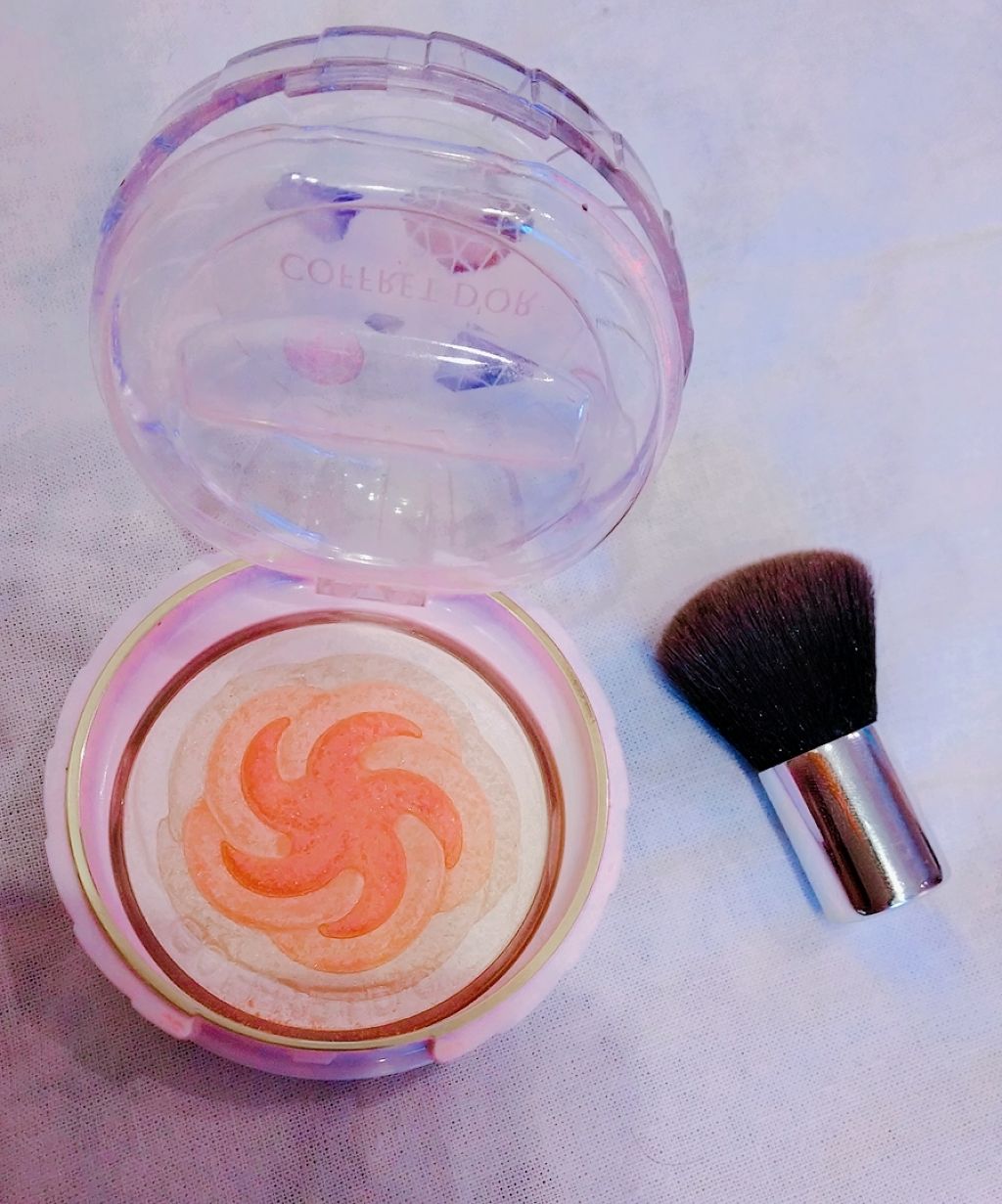 スマイルアップチークスN/コフレドール/パウダーチークを使ったクチコミ（1枚目）