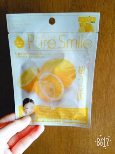 レモンエキス/Pure Smile/シートマスク・パックを使ったクチコミ（1枚目）
