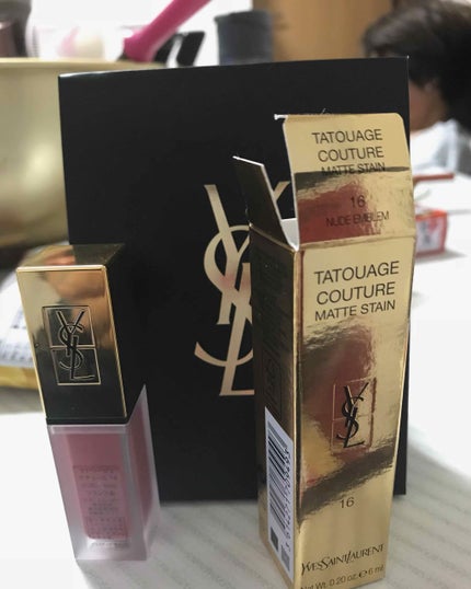 タトワージュ クチュール/YVES SAINT LAURENT BEAUTE/口紅を使ったクチコミ(1枚目)