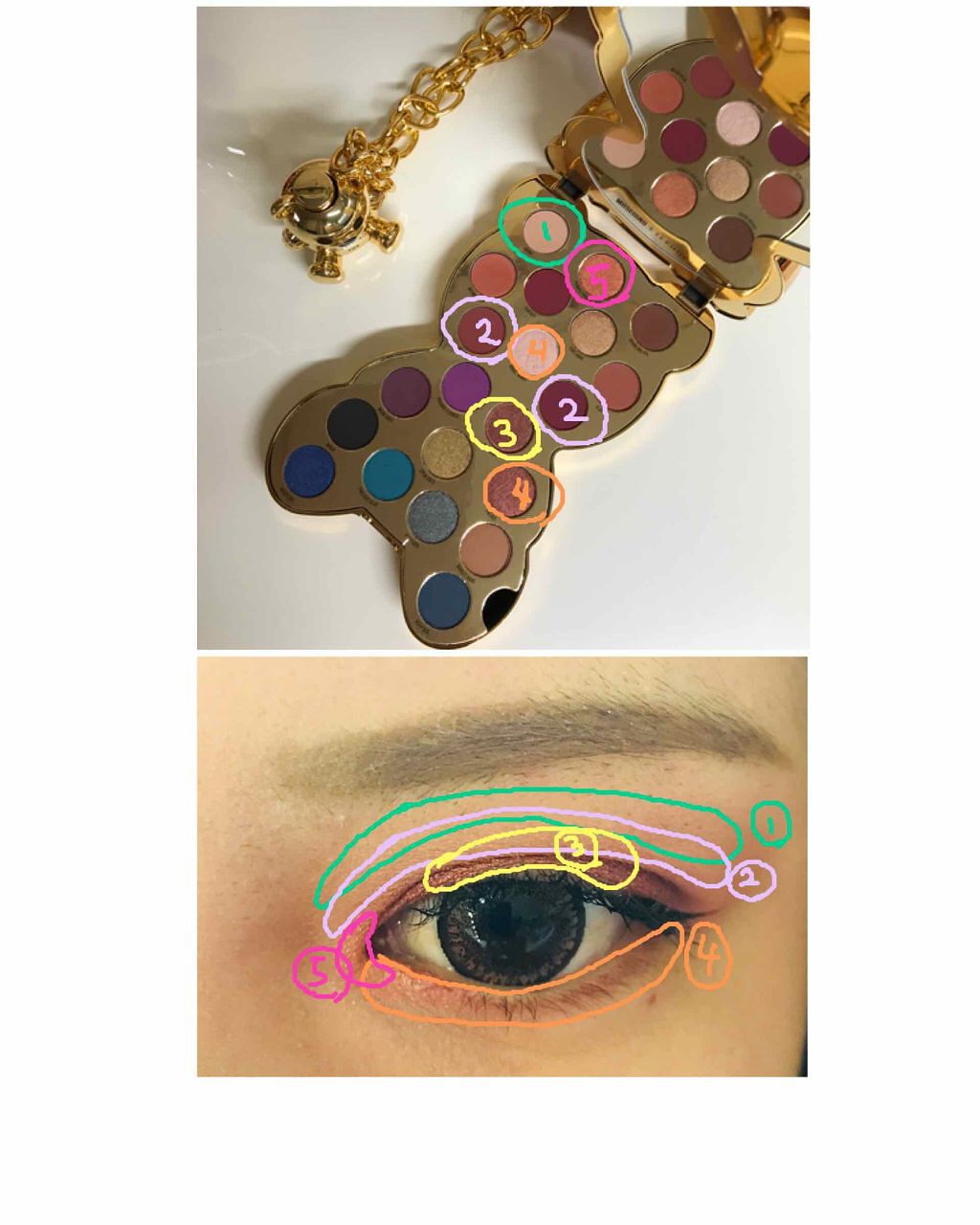 試してみた】モスキーノ セフォラ コラボ ベア アイシャドウ パレット