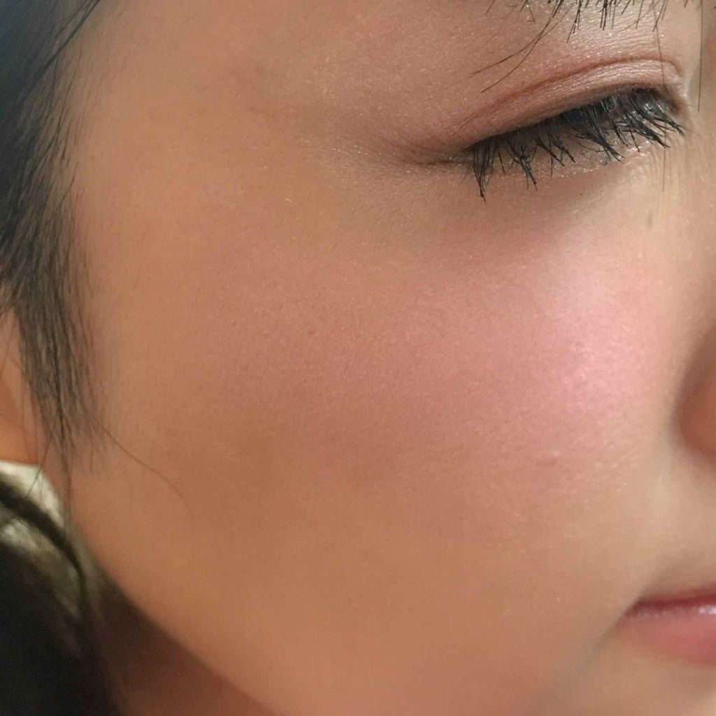 エルファー プリンセスデュオカラーチーク A/DAISO/パウダーチークを使ったクチコミ（3枚目）