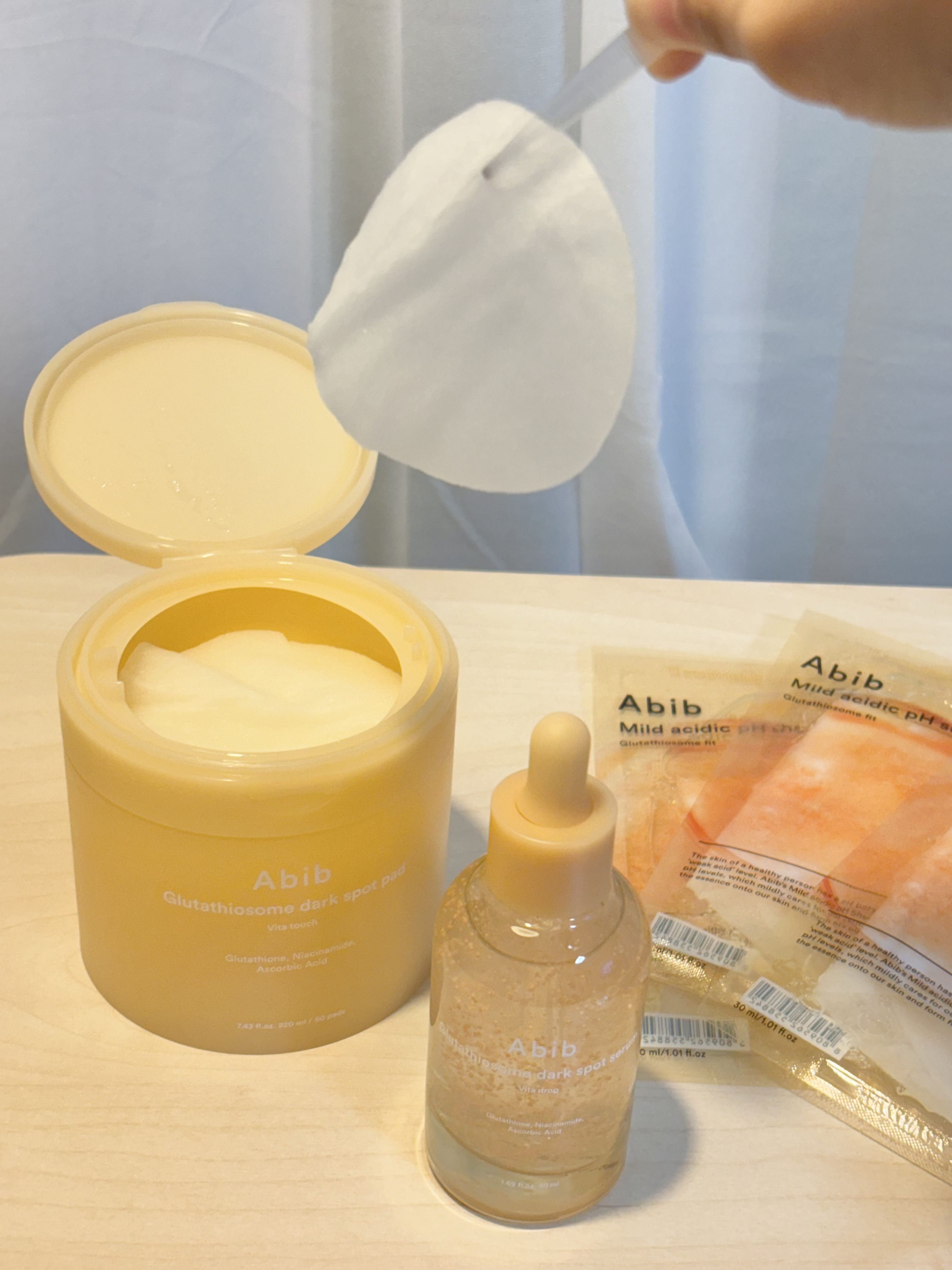 アビブ　グルタチオンソームダークスポットセラムビタドロップ/Abib /美容液を使ったクチコミ（3枚目）