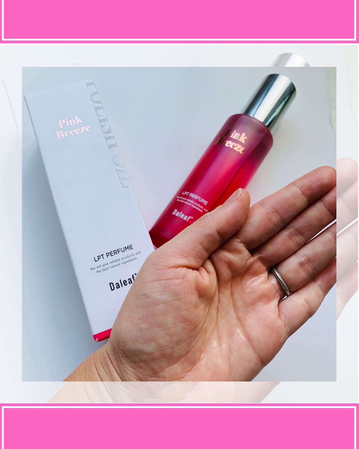 LPT Perfume Polish Oil Pink Breeze/Daleaf/その他スタイリングを使ったクチコミ（3枚目）