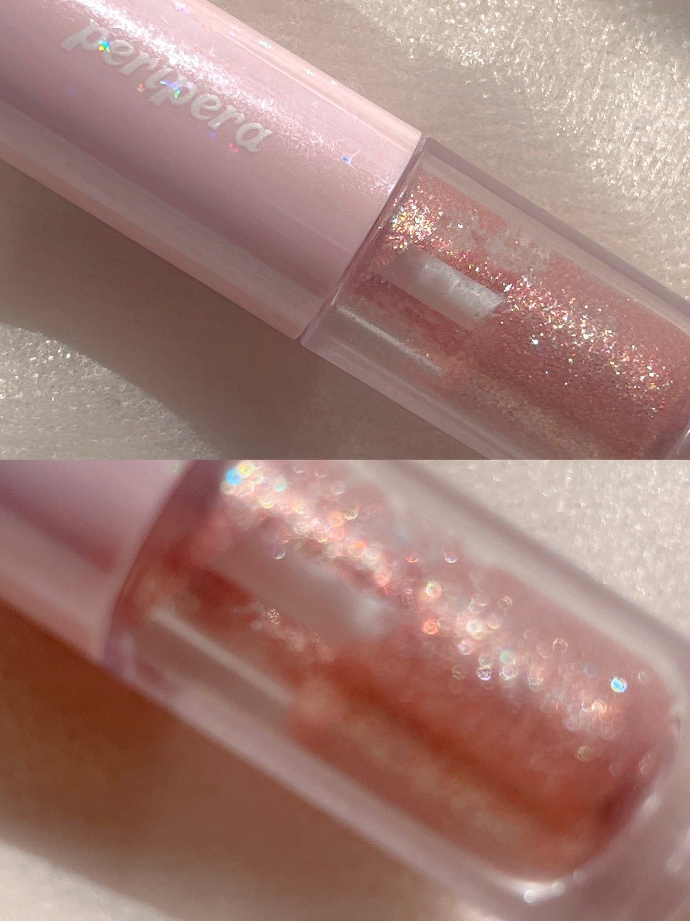 シュガー トゥインクル リキッド シャドウ/PERIPERA/リキッドアイシャドウを使ったクチコミ(1枚目)