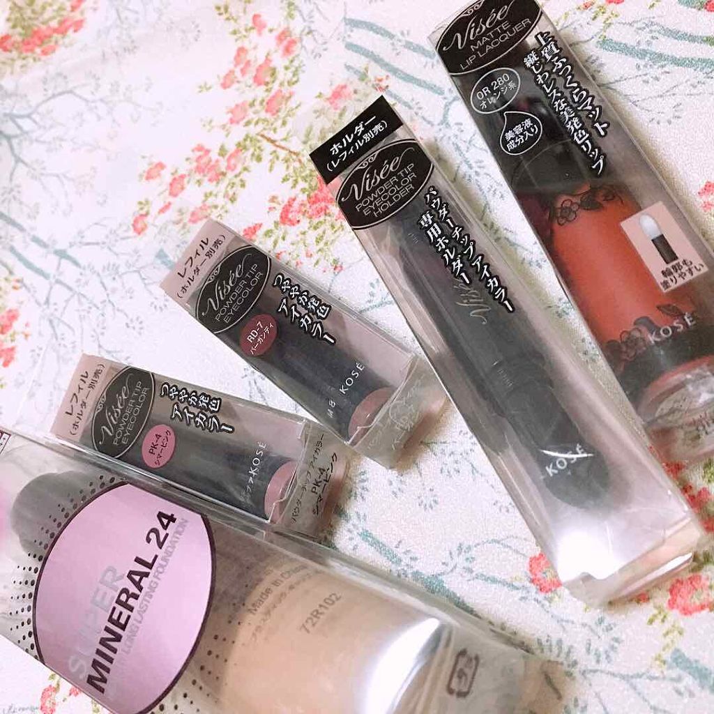 パウダーチップ アイカラー/Visée/アイシャドウパレットを使ったクチコミ(1枚目)