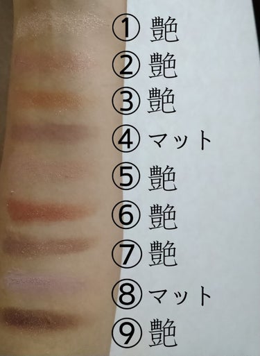 UR GLAM　BLOOMING EYE COLOR PALETTE/U R GLAM/アイシャドウパレットを使ったクチコミ（3枚目）