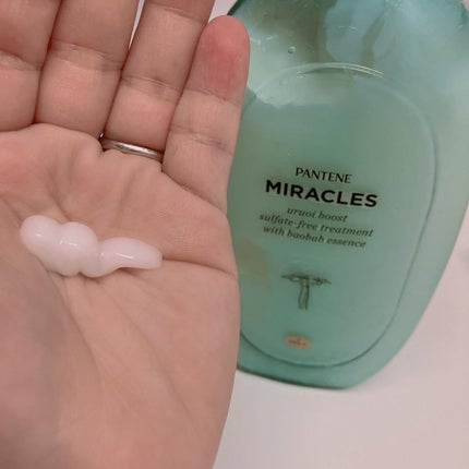 ミラクルズ うるおいブースト シャンプー/トリートメント/パンテーン/市販シャンプーを使ったクチコミ(3枚目)