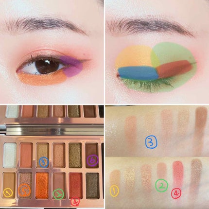 バレンタインボックス2 ピーチパレット/VAVI MELLO/アイシャドウパレットを使ったクチコミ(4枚目)