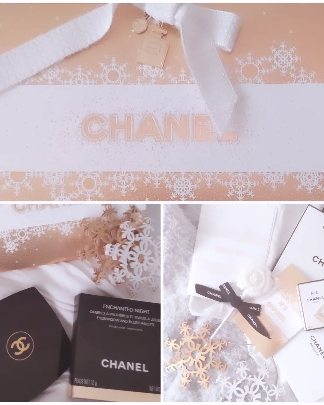 エンチャンテッド ナイト/CHANEL/アイシャドウパレットを使ったクチコミ(8枚目)