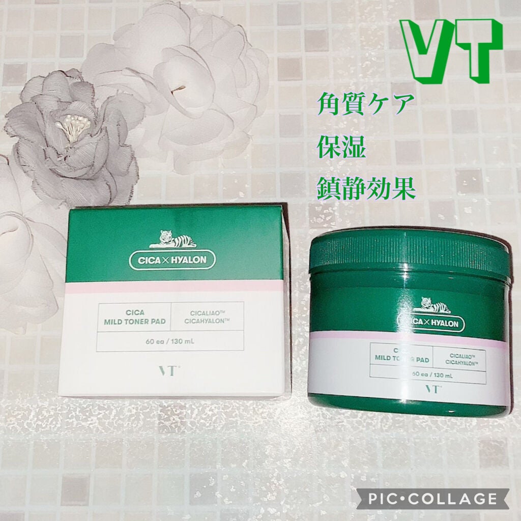 CICA マイルドトナーパッド/VT/トナーパッドを使ったクチコミ(1枚目)