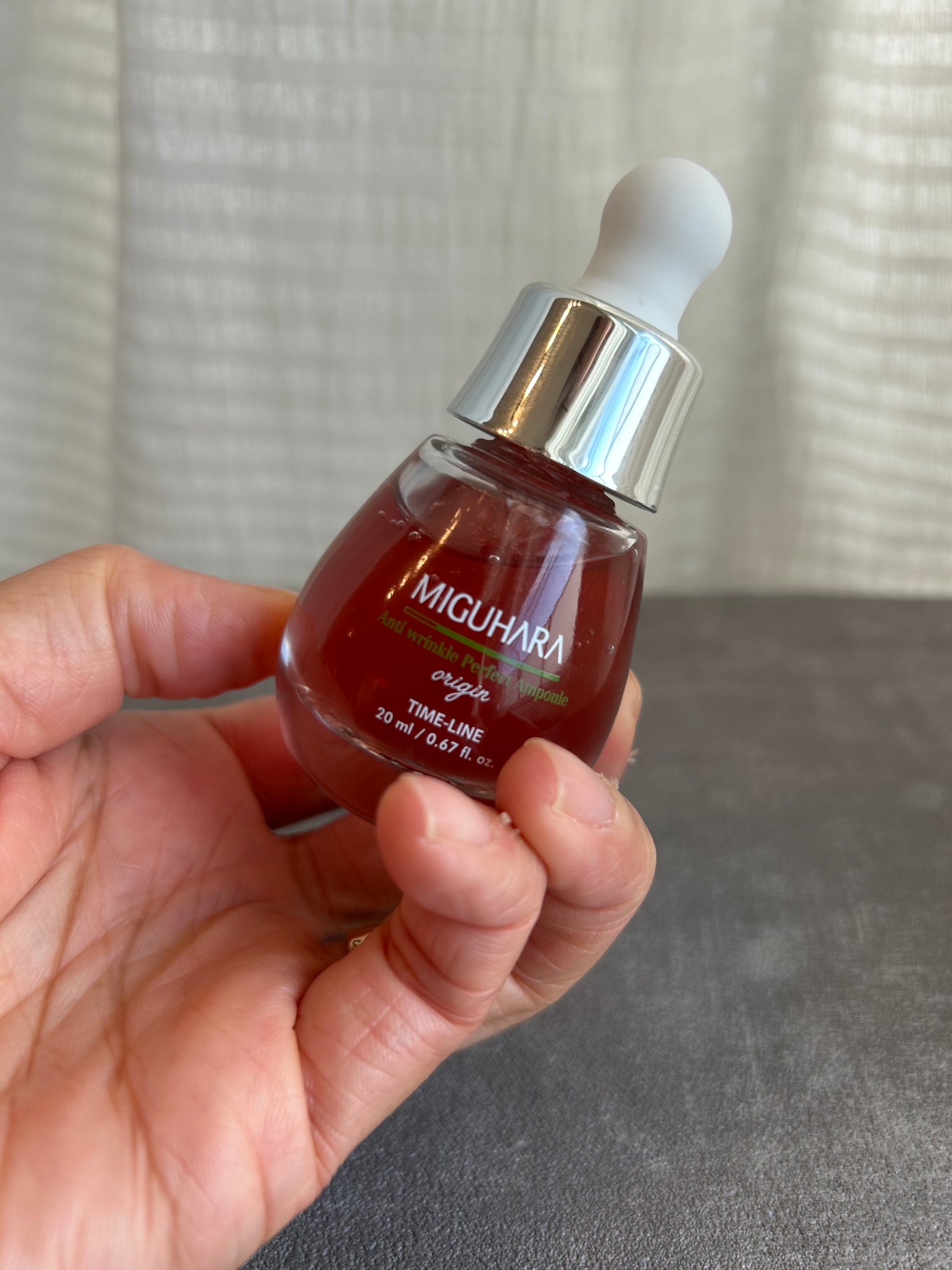 アンチリンクルエフェクトアンプルオリジン/MIGUHARA/美容液を使ったクチコミ(4枚目)