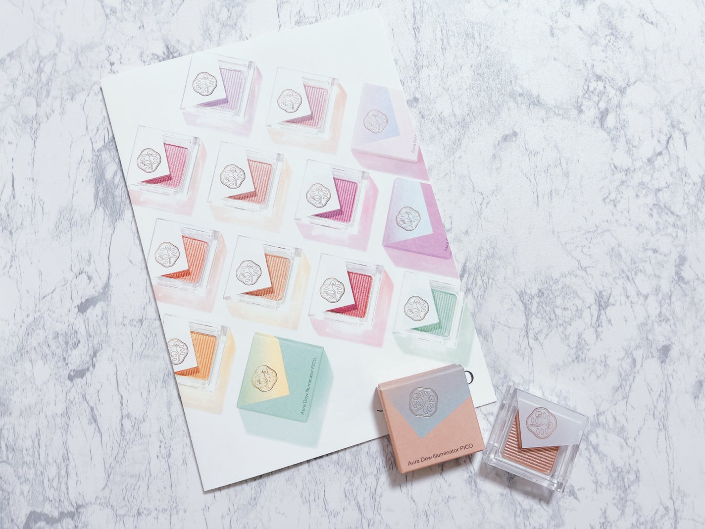 オーラデュウ プリズム イルミネーター ピコ/SHISEIDOザ・メーキャップ/単色アイシャドウを使ったクチコミ(1枚目)