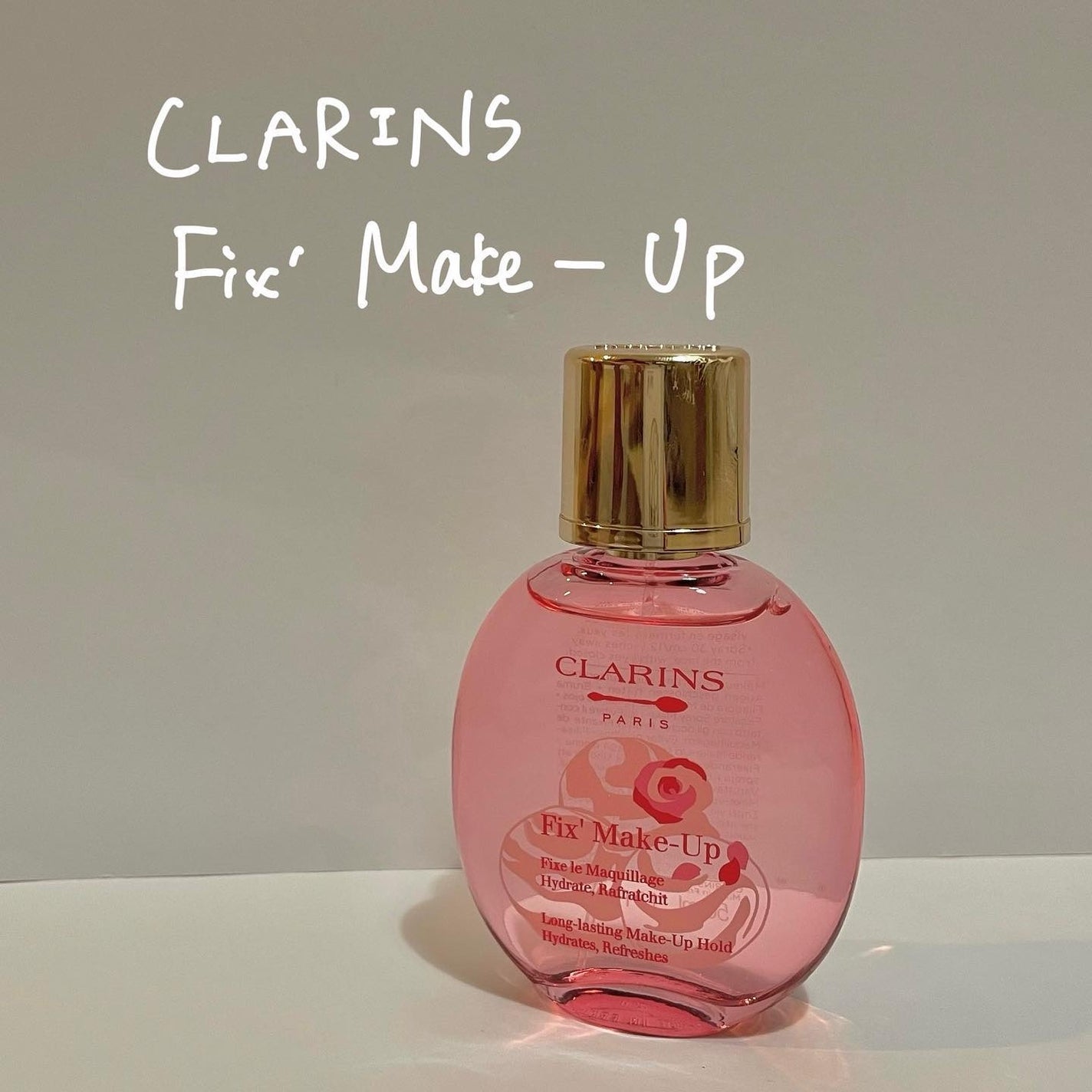 フィックス メイクアップ/CLARINS/ミスト状化粧水を使ったクチコミ(1枚目)