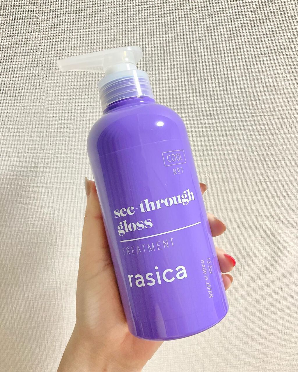 シースルーグロスシャンプー/トリートメント/rasica/市販シャンプーを使ったクチコミ(4枚目)