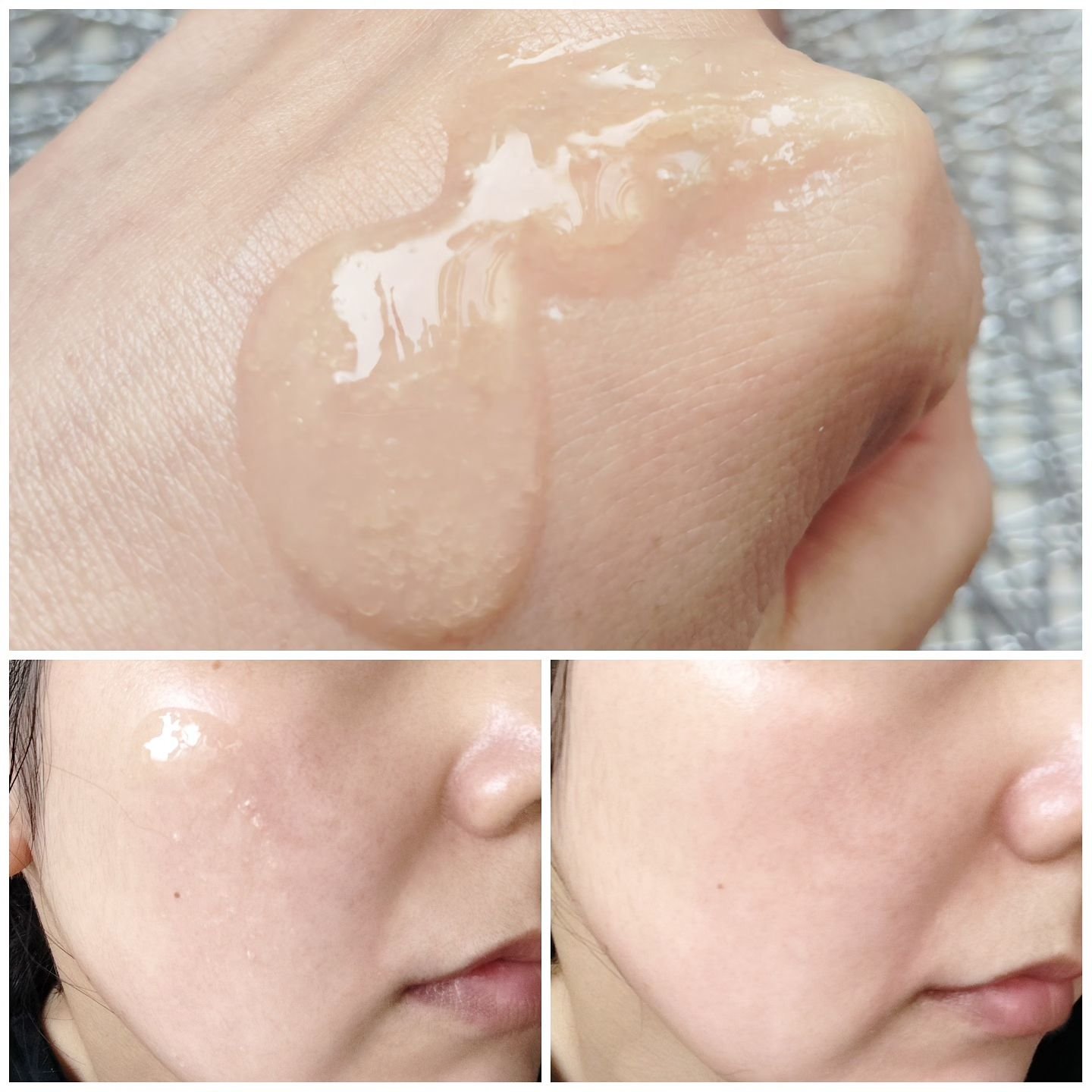 ハリケアコラーゲンサンセラム/VELY VELY/日焼け止めジェルを使ったクチコミ（3枚目）