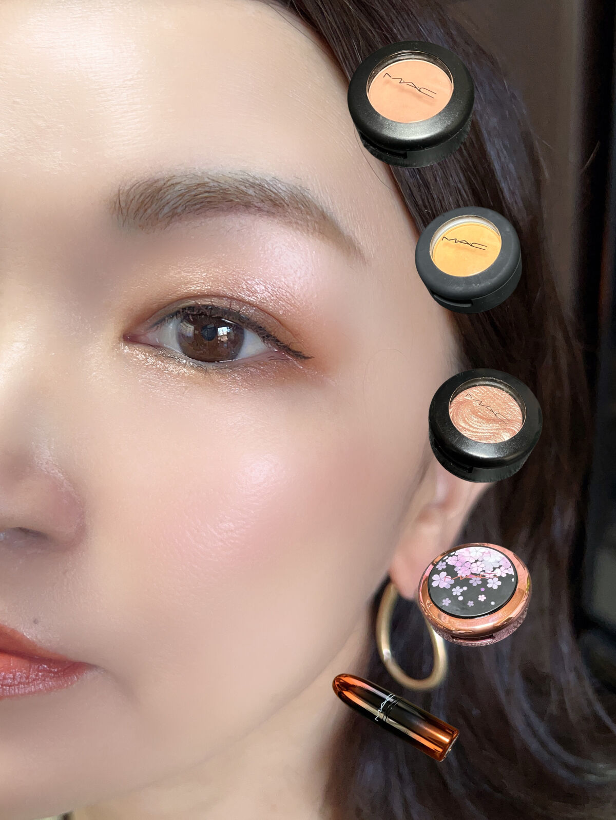 エクストラ ディメンション ブラッシュ M·A·C BLACK CHERRY/M・A・C/パウダーチークを使ったクチコミ（1枚目）