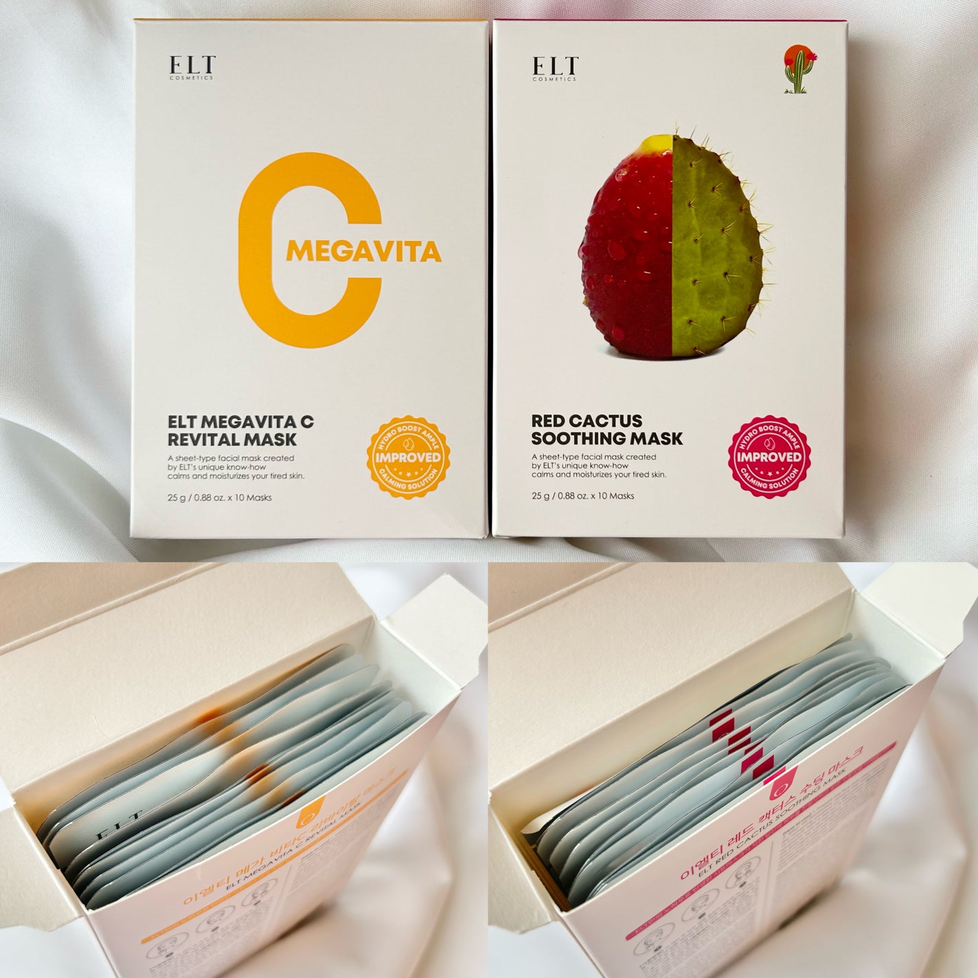 レッドカクタススージングマスク/ELT COSMETICS/シートマスク・パックを使ったクチコミ(2枚目)