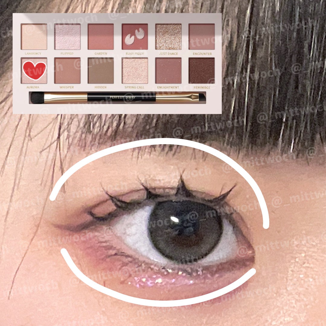 エクスプローラ12色 動物アイシャドウパレット/PERFECT DIARY/アイシャドウパレットを使ったクチコミ(2枚目)