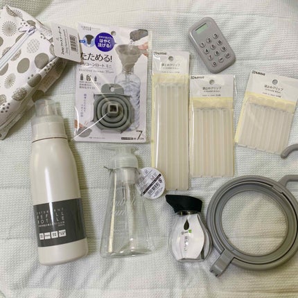 K_M on LIPS 「✔セリア購入品Seriaで色んなもの買ってきました。ここに写り..」(1枚目)