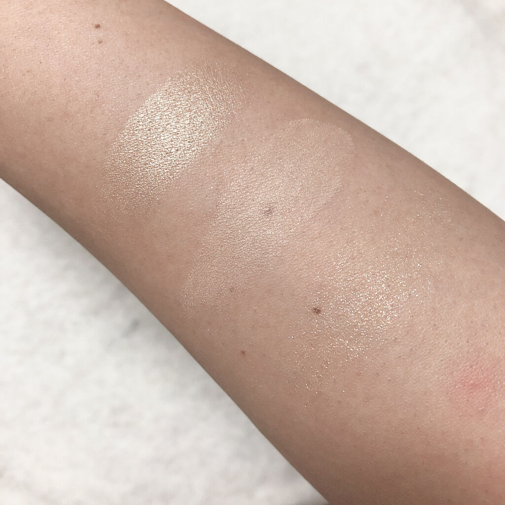 ボーン ディス ウェイ ターン アップ ザ ライト ハイライティング パレット/Too Faced/プレストパウダーを使ったクチコミ（3枚目）