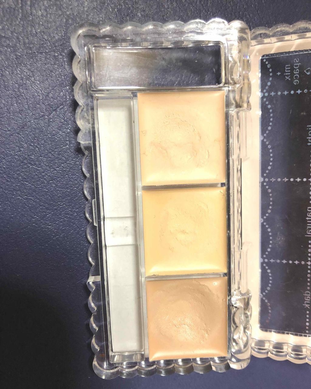 カラーミキシングコンシーラー/キャンメイク/パレットコンシーラーを使ったクチコミ（2枚目）