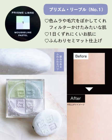 プリズム・リーブル/GIVENCHY/ルースパウダーを使ったクチコミ(2枚目)
