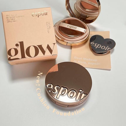 プロテーラービーグロウクッション(オールニュー)/espoir/クッションファンデーションを使ったクチコミ(1枚目)