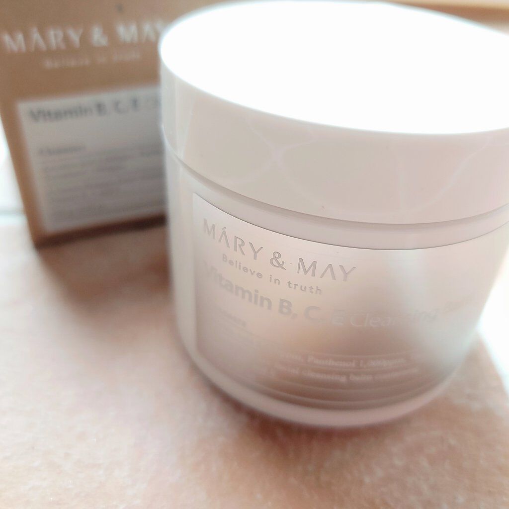 ビタミンB.C.Eクレンジングバーム/MARY&MAY/クレンジングバームを使ったクチコミ（1枚目）
