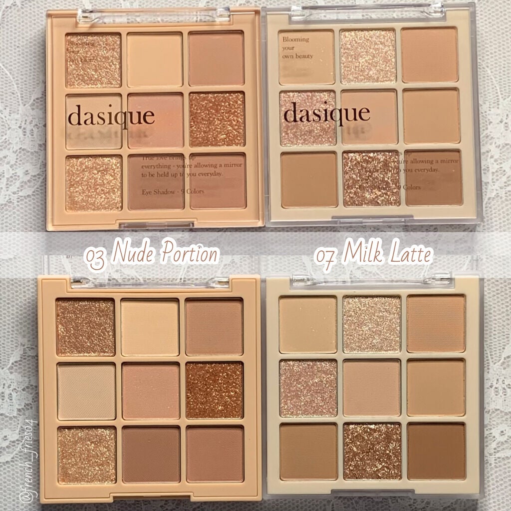 シャドウパレット/dasique/アイシャドウパレットを使ったクチコミ(10枚目)