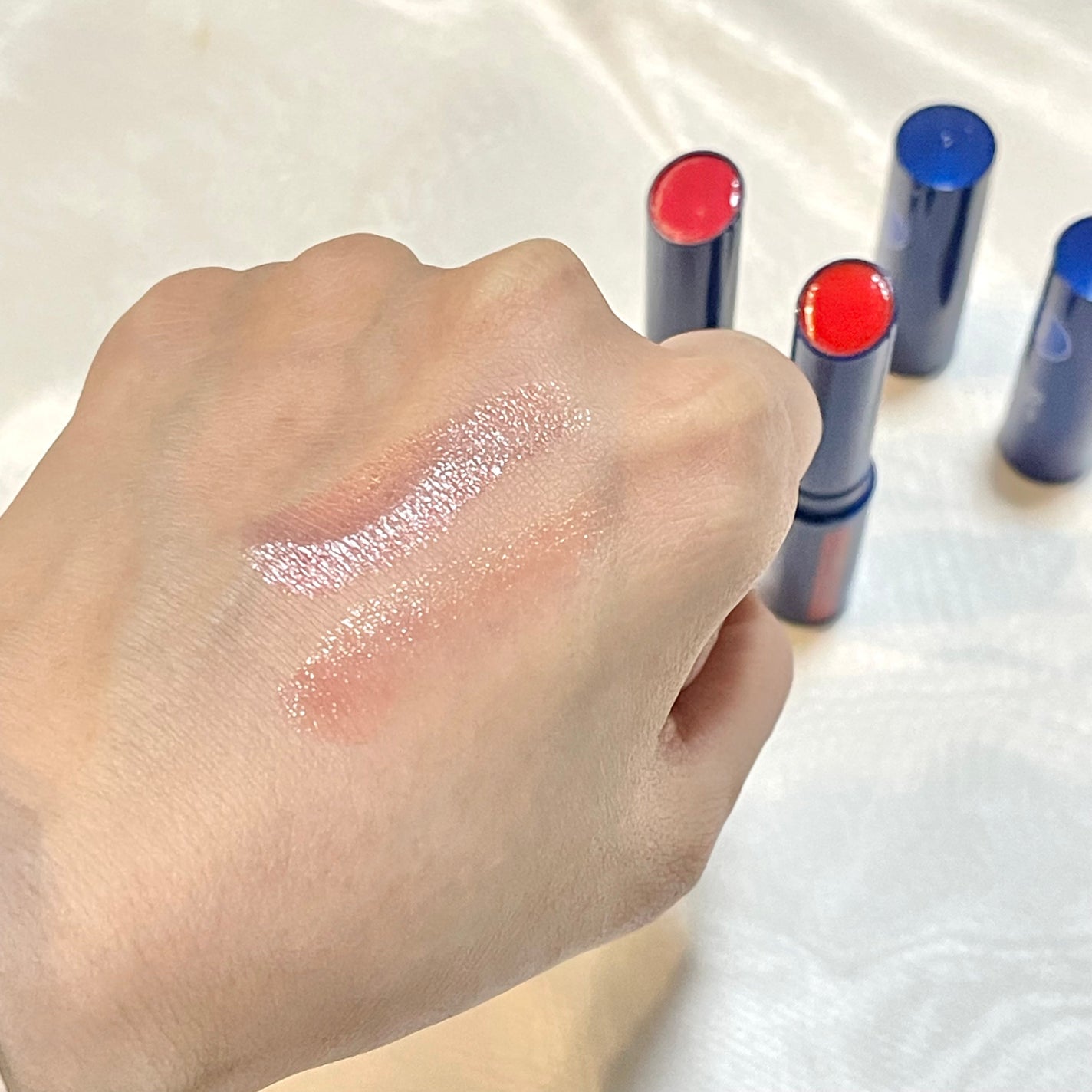 ニベア リッチケア&カラーリップ/ニベア/リップクリームを使ったクチコミ(3枚目)