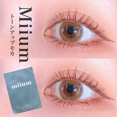 miium 1day/miium/ワンデー（１DAY）カラコンを使ったクチコミ（1枚目）