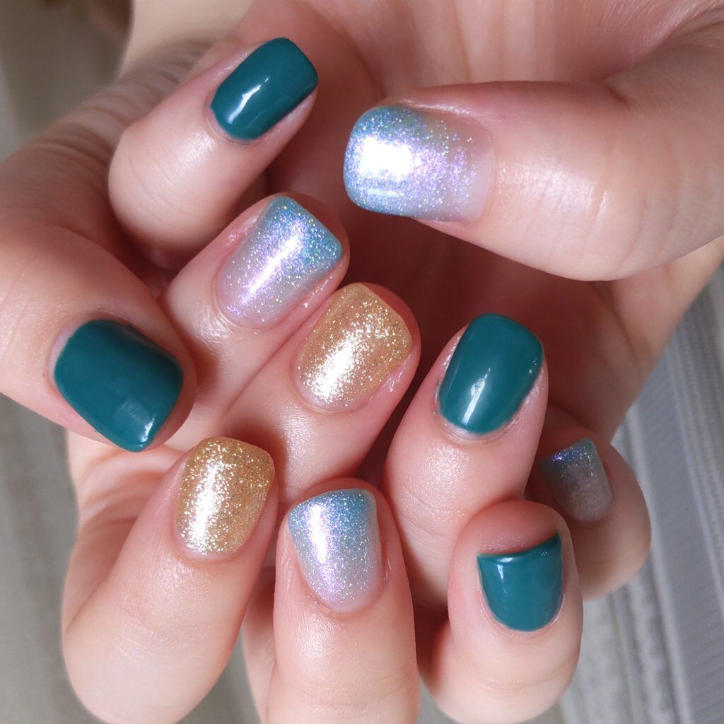 ジェルネイル（ライト対応）/セリア/ジェルネイルを使ったクチコミ（3枚目）