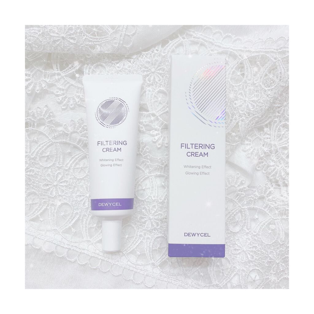 フィルタリングクリーム/DEWYCEL/日焼け止めクリームを使ったクチコミ（3枚目）