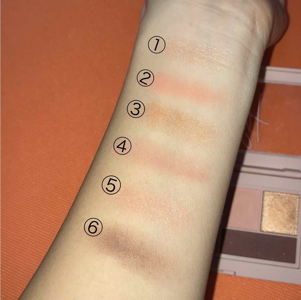 ジジ・ハディッド限定コレクション ミニ パレット/MAYBELLINE NEW YORK/アイシャドウパレットを使ったクチコミ(3枚目)