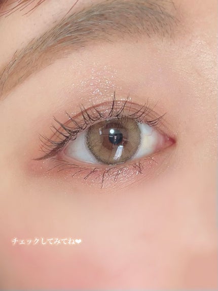 ごんす@YouTube始めました on LIPS 「《日常使いしやすいカラコン❤︎》普段ブラウンメイクをする方にピ..」(8枚目)