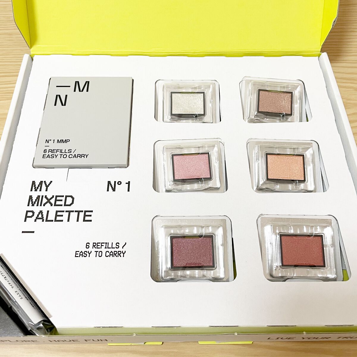 MY MIXED PALETTE 6色カスタムパレット/MN/マルチパレットを使ったクチコミ（1枚目）