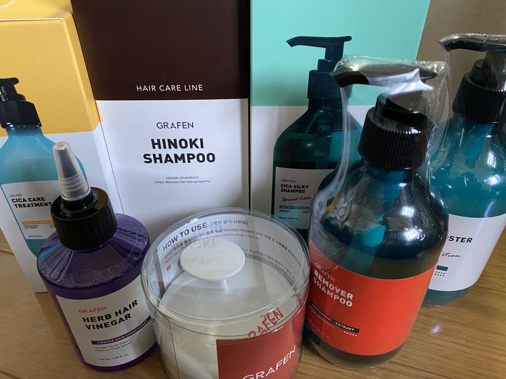 ROOT BOOSTER SHAMPOO /GRAFEN /市販シャンプーを使ったクチコミ（1枚目）