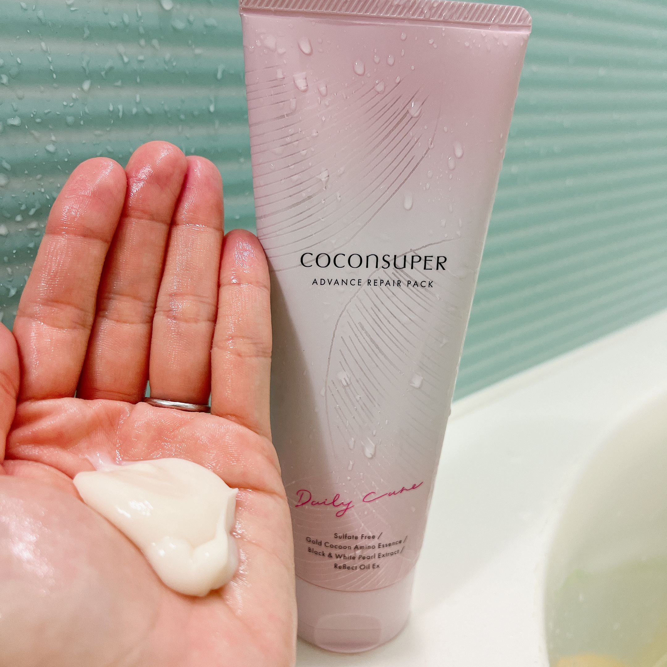 アドバンスリペアパック/ココンシュペール/洗い流すヘアトリートメントを使ったクチコミ（3枚目）