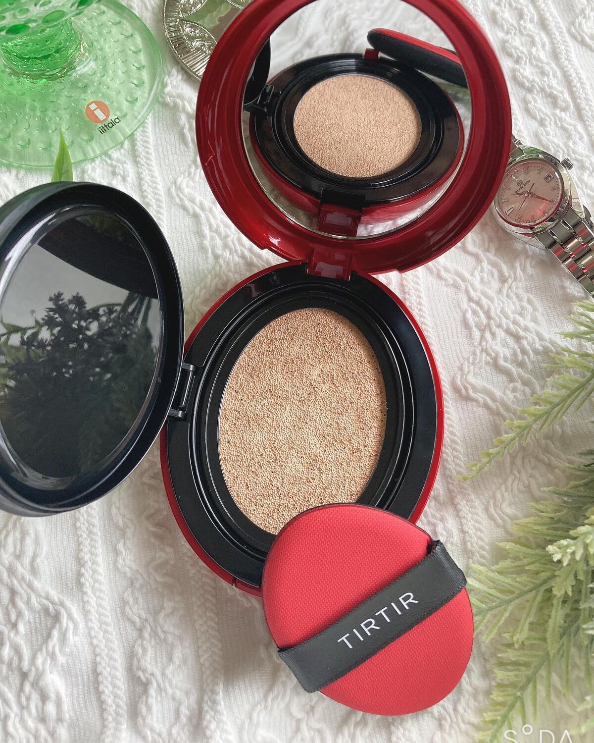 マスク フィット レッド クッション/TIRTIR(ティルティル)/クッションファンデーションを使ったクチコミ(3枚目)