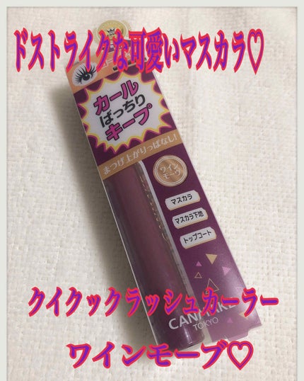クイックラッシュカーラー/キャンメイク/マスカラ下地を使ったクチコミ(1枚目)
