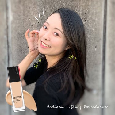 シンクロスキン ラディアントリフティング ファンデーション/SHISEIDO/リキッドファンデーションを使ったクチコミ（1枚目）