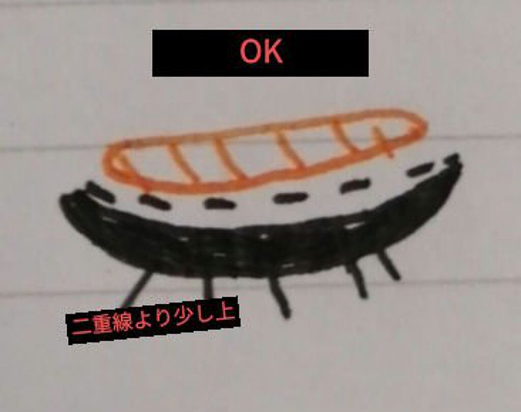 埋没式形成 くっきり二重テープ/DAISO/二重まぶた用アイテムを使ったクチコミ（3枚目）