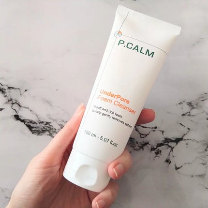 アンダーポアフォームクレンザー/P.CALM/洗顔フォームを使ったクチコミ(1枚目)